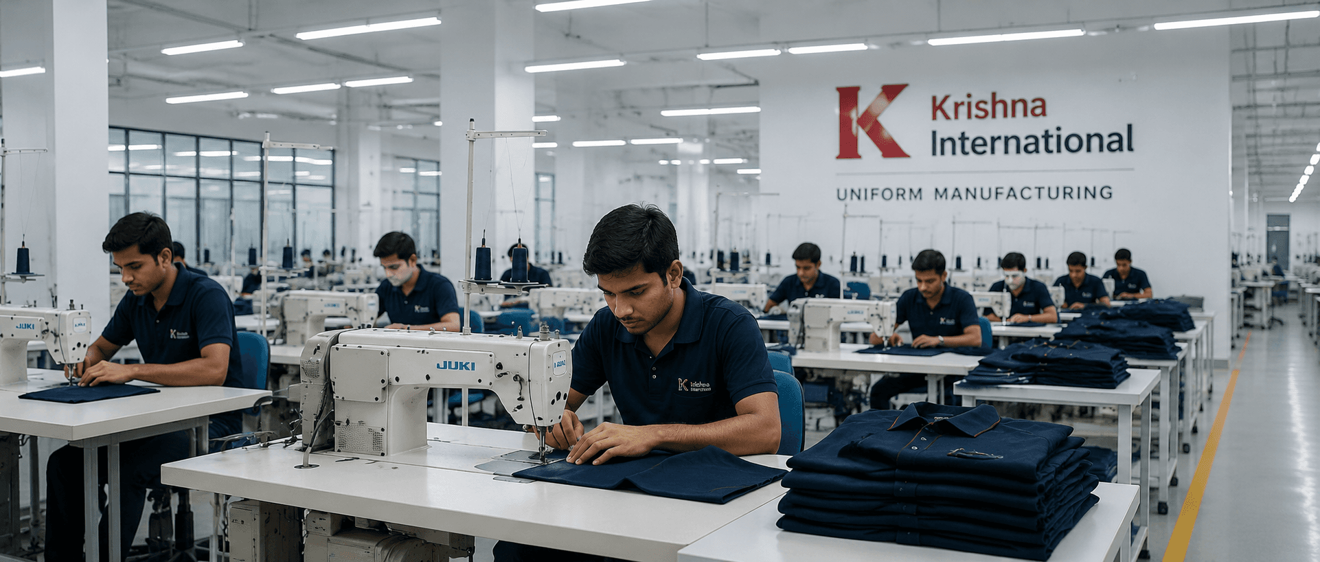 Krishna International factory floor